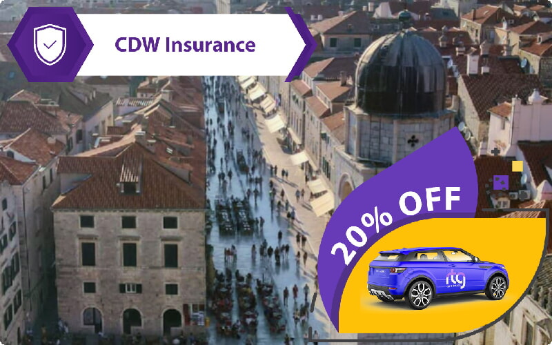 So zahlen Sie weniger für eine Mietwagenversicherung in der Innenstadt von Dubrovnik