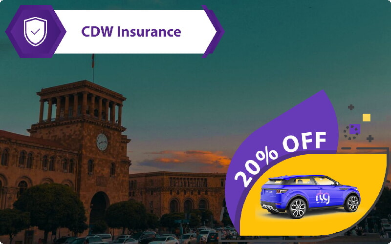 Come pagare meno per l'assicurazione del noleggio auto a Yerevan - Centro città