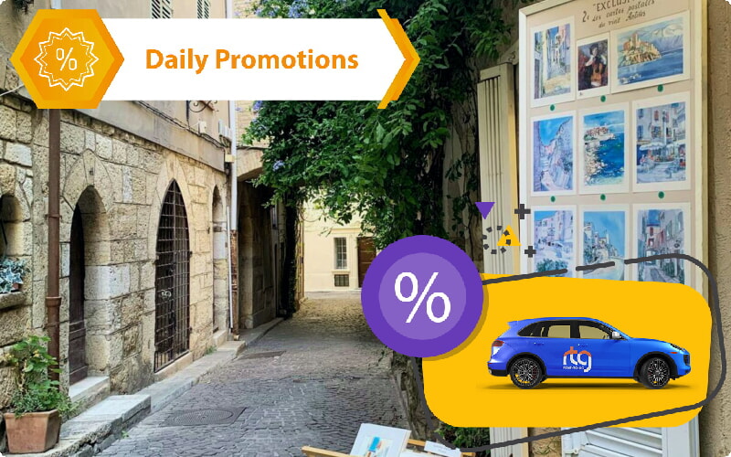 Money Saving Tips for your Car Hire in Antibes - City Centre