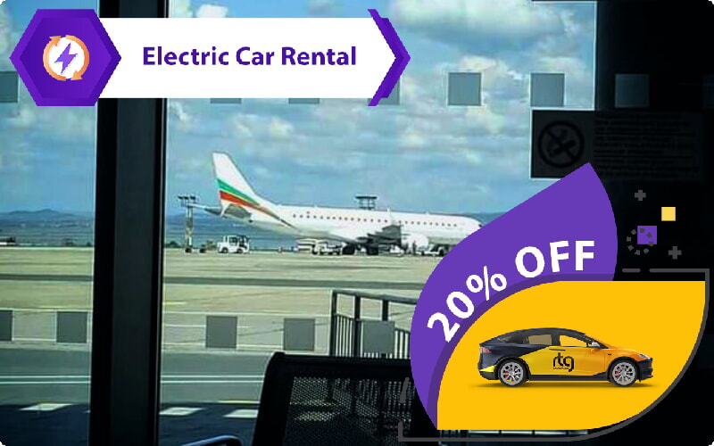 Average daily rates for renting an electric car at Bourgas Airport