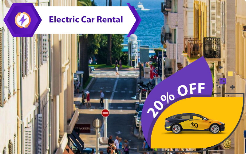 Voordelen van elektrische autoverhuur in Cannes - stadscentrum