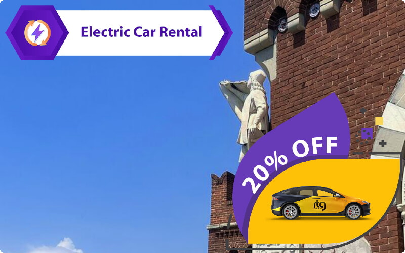 Average daily rates for renting an electric car in Genoa