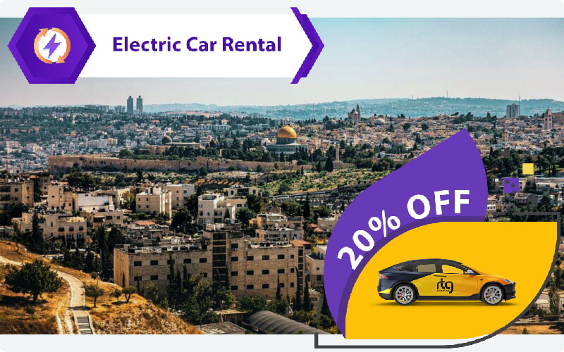 Voordelen van elektrische autoverhuur in Jeruzalem - Binnenstad