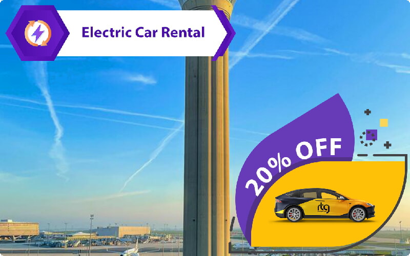 Average daily rates for renting an electric car at CDG Airport