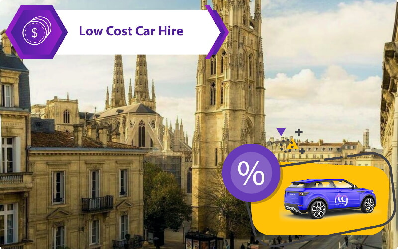 Jednosmerná požičovňa áut v Bordeaux – centrum mesta