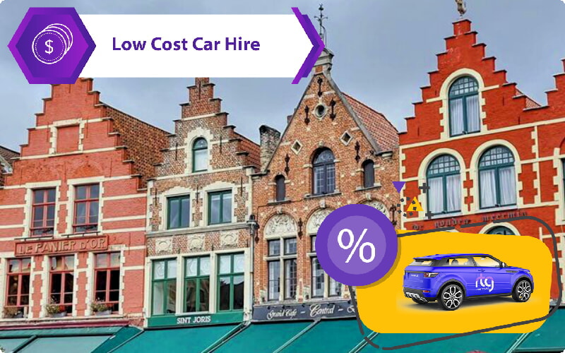 Egyirányú autókölcsönzés Bruges-ben