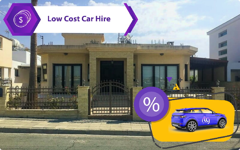 Alquiler de coches solo de ida en Larnaca - Centro de la ciudad
