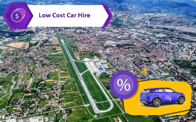 Aluguel de carro só de ida no aeroporto de Sarajevo: regras e restrições
