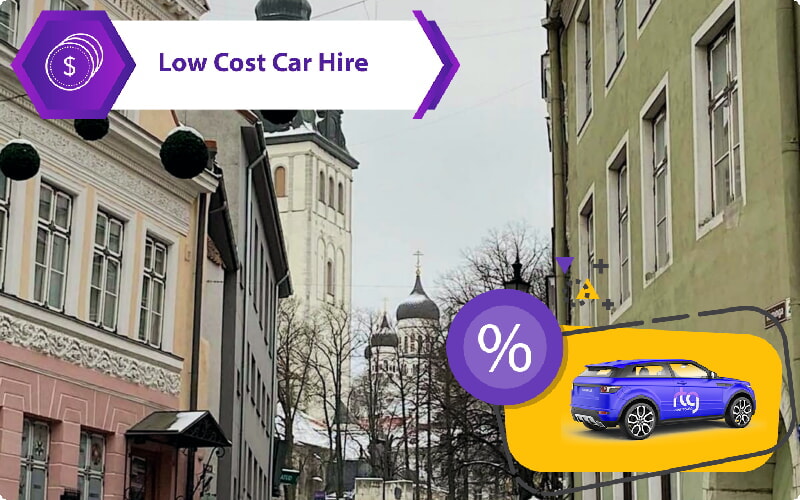 Alquiler de coches solo de ida en Tallin - Centro