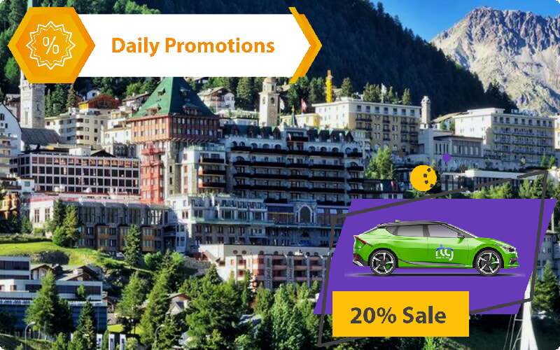 One way car rental options in Saint Moritz